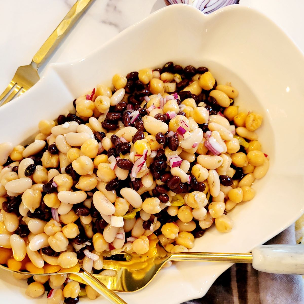 Easy Cold Bean Salad Recipe Timeless Dishes