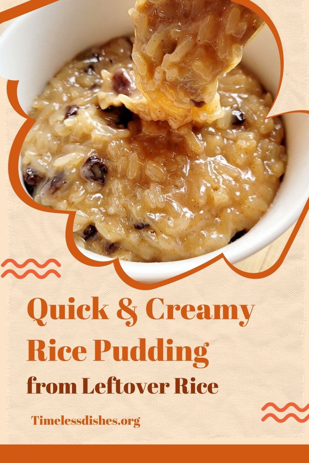 Recipe For Rice Pudding Using Leftover Rice Rice Pudding with Condensed Milk (Leftover Rice) - Timeless Dishes