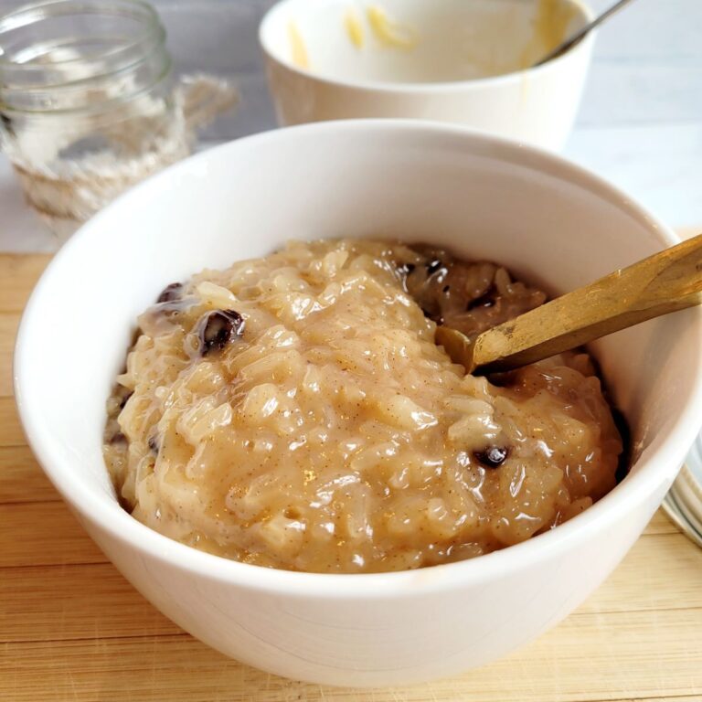 Rice Pudding with Condensed Milk (Leftover Rice) Timeless Dishes