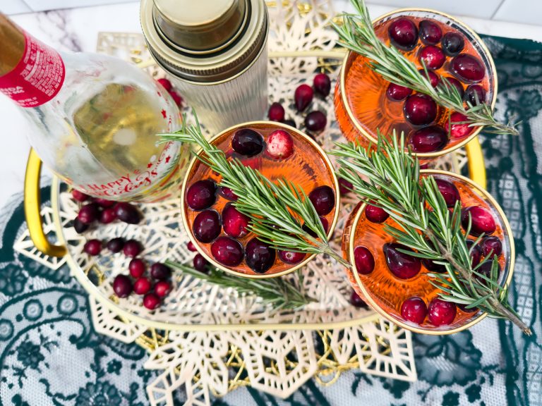 Cranberry Mimosa Cocktail