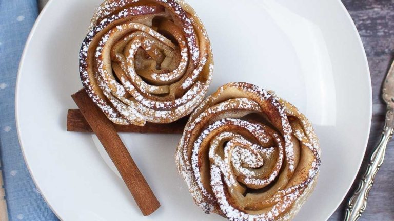 Air Fryer Apple Roses
