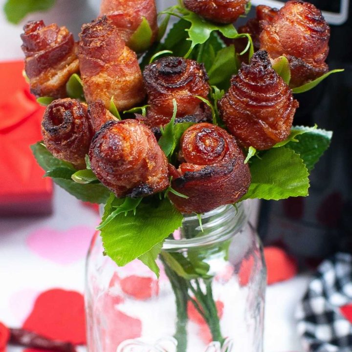 Air Fryer Bacon Roses - Timeless Dishes