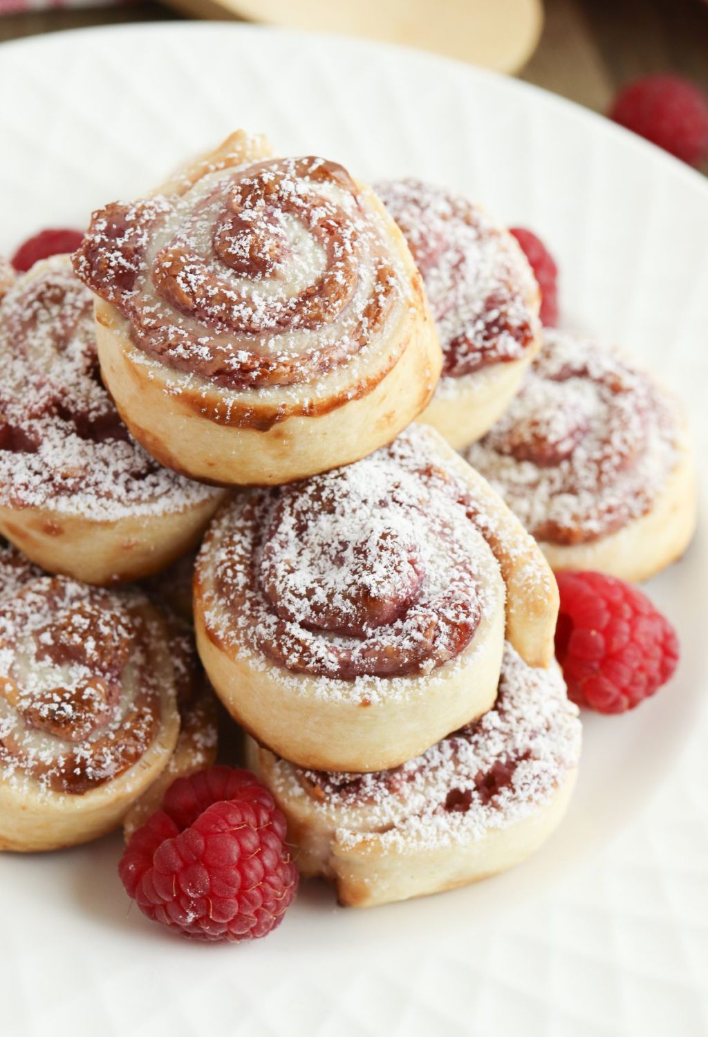 Raspberry Danish Pinwheels Recipe - Timeless Dishes