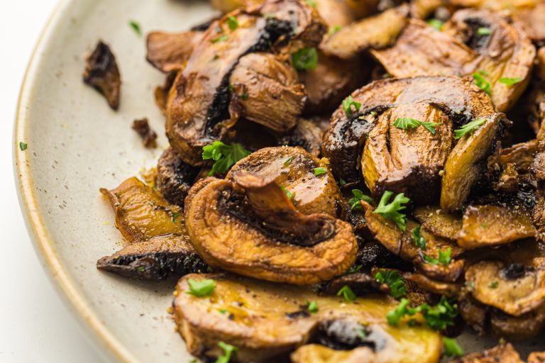 Air fryer mushrooms