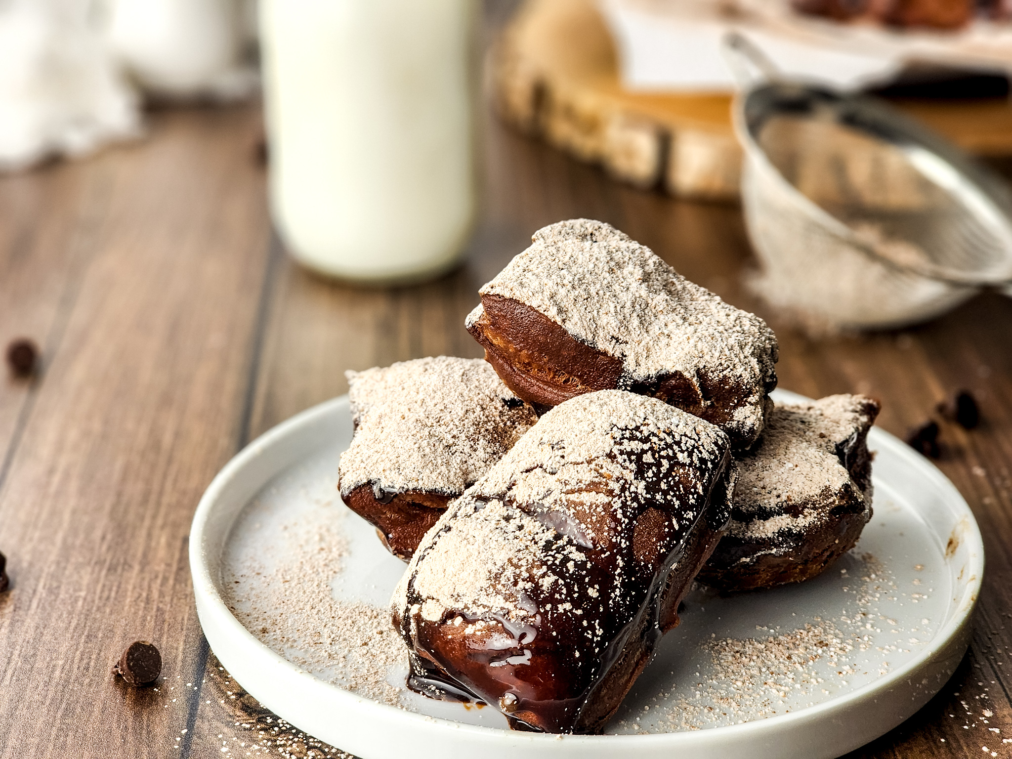 Chocolate Beignets