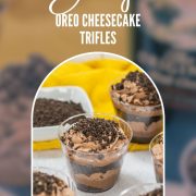 Oreo Cheesecake with Baileys Irish Cream layered in a cup