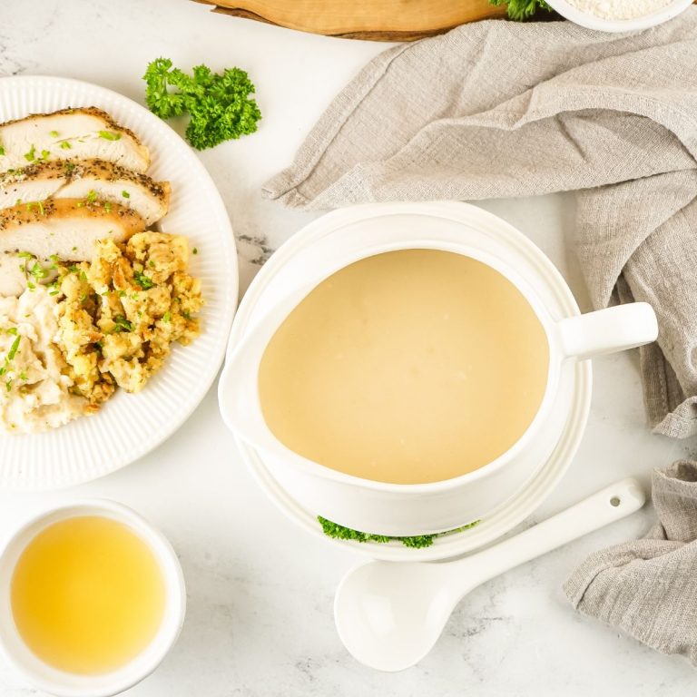 Homemade Turkey Gravy