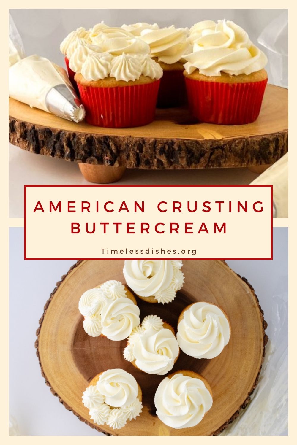 American Crusting Buttercream - Timeless Dishes