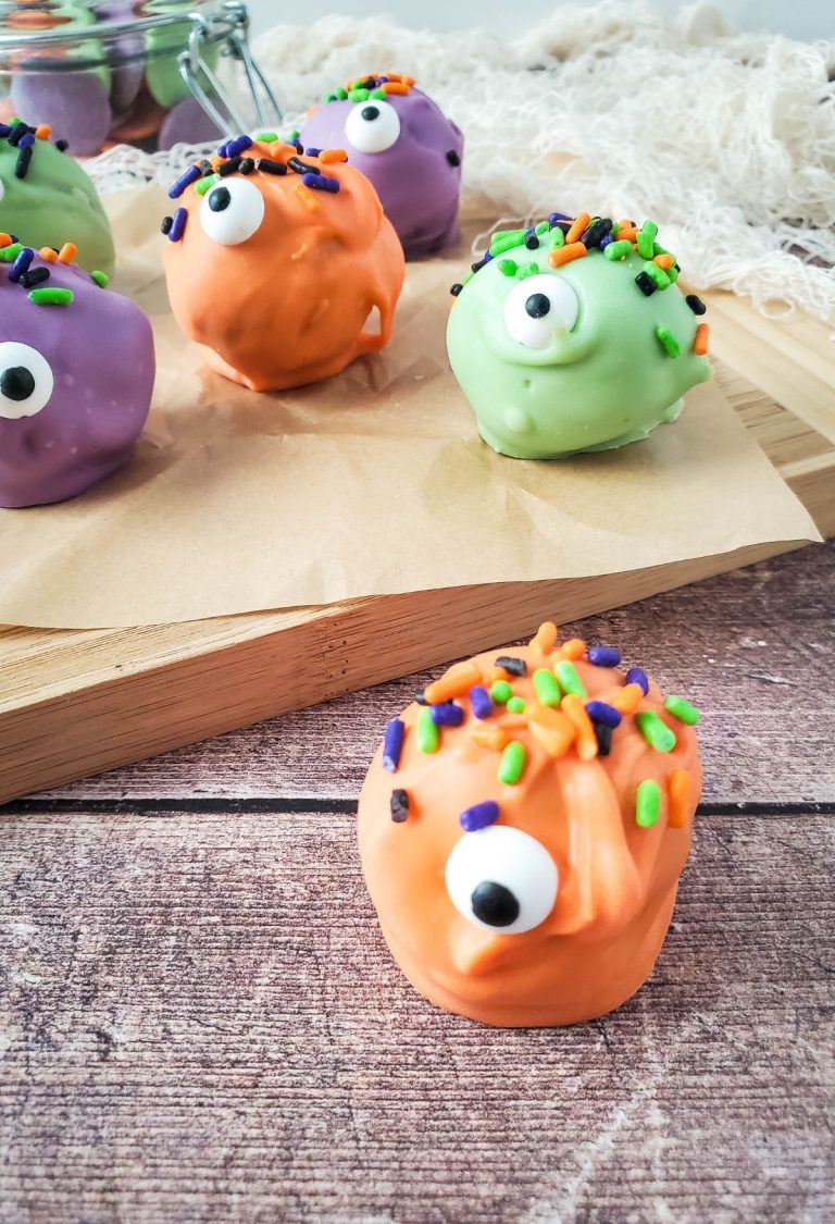 Halloween Monster Oreo Truffles