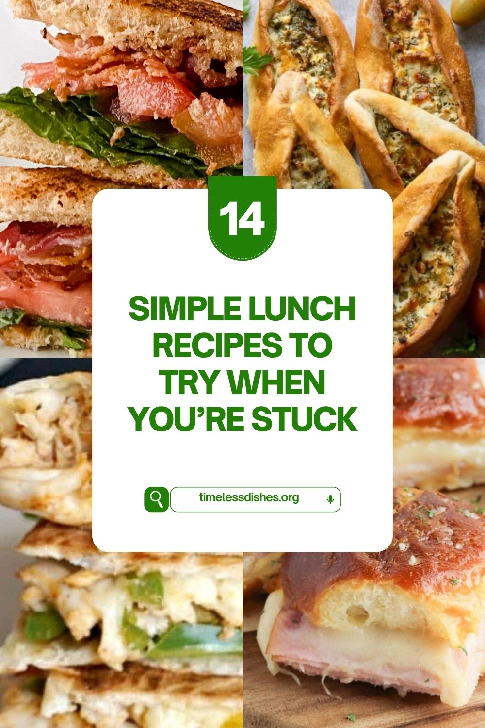 14 Simple Lunch Recipes to Try When You’re Stuck - Timeless Dishes