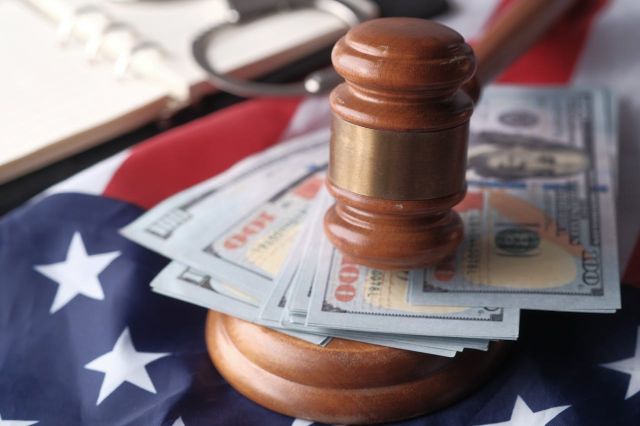 close-up-of-banknotes-and-a-gavel-