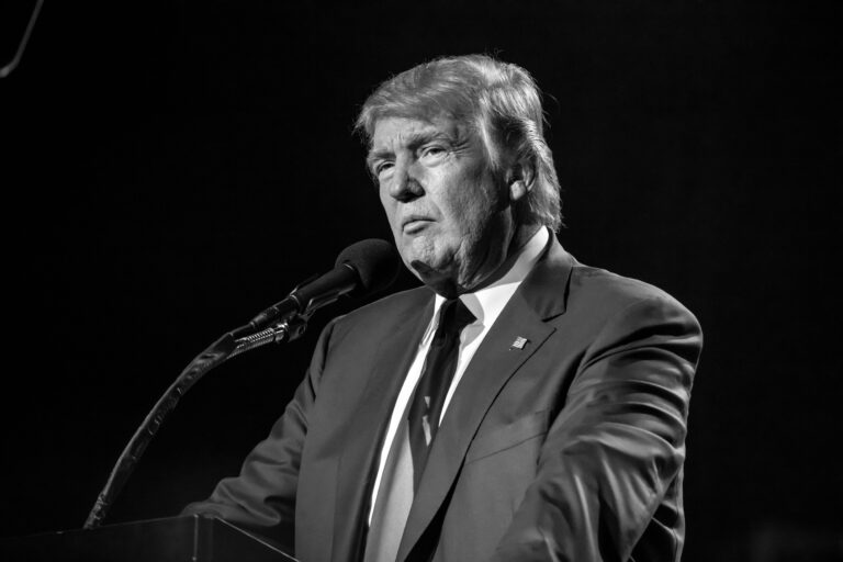 OCTOBER 15, 2016, EDISON, NJ - Donald Trump speaks at Edison New Jersey Hindu Indian-American rally for "Humanity United Against Terror"