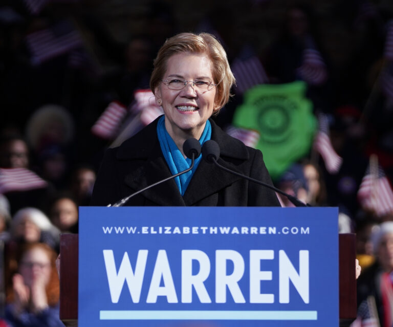 Elizabeth Warren Praises Trump Crackdown, Says It “Makes No Sense” to Give Billions to Defense Contractors