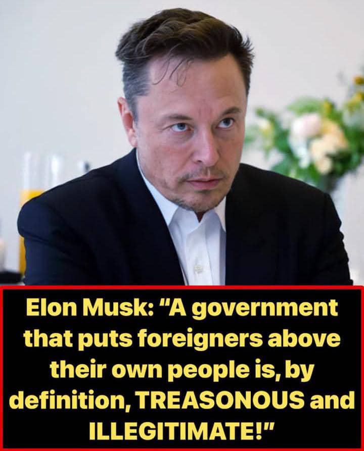“Treasonous and Illegitimate”: Elon Musk’s Explosive Attack on Britain’s Immigration Policy Ignites Debate