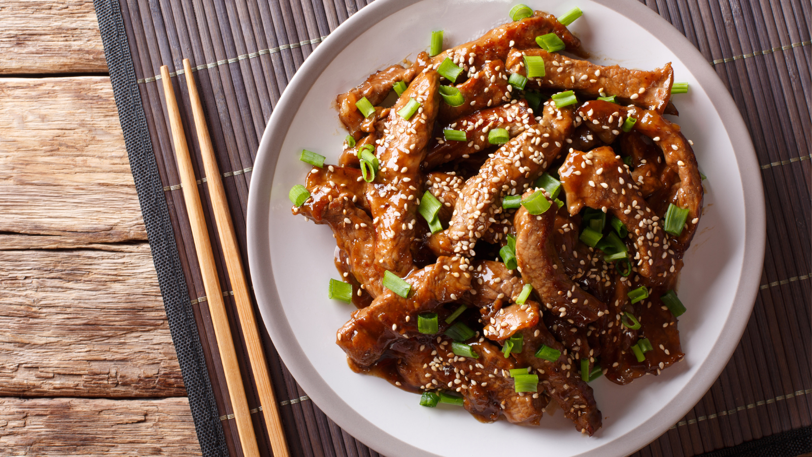 Sesame Beef.