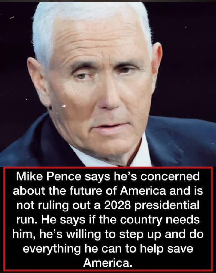 Mike Pence Warns GOP Is Losing Its Way as Questions About 2028 Follow Him
