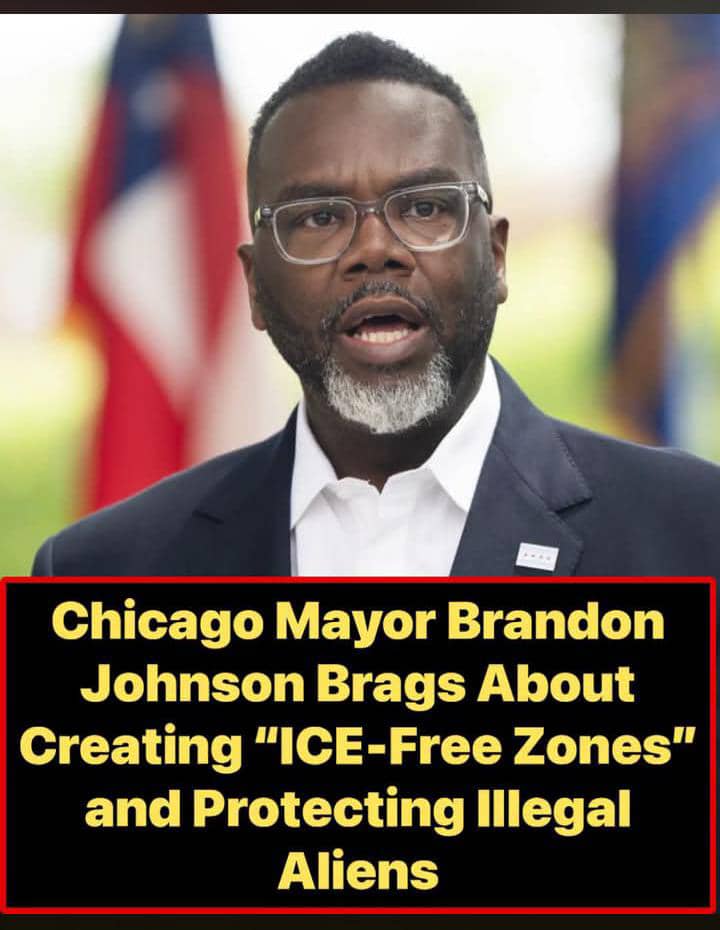 Brandon Johnson Touts Chicago’s ‘ICE-Free Zones’ as Critics Accuse City of Shielding Undocumented Immigrants