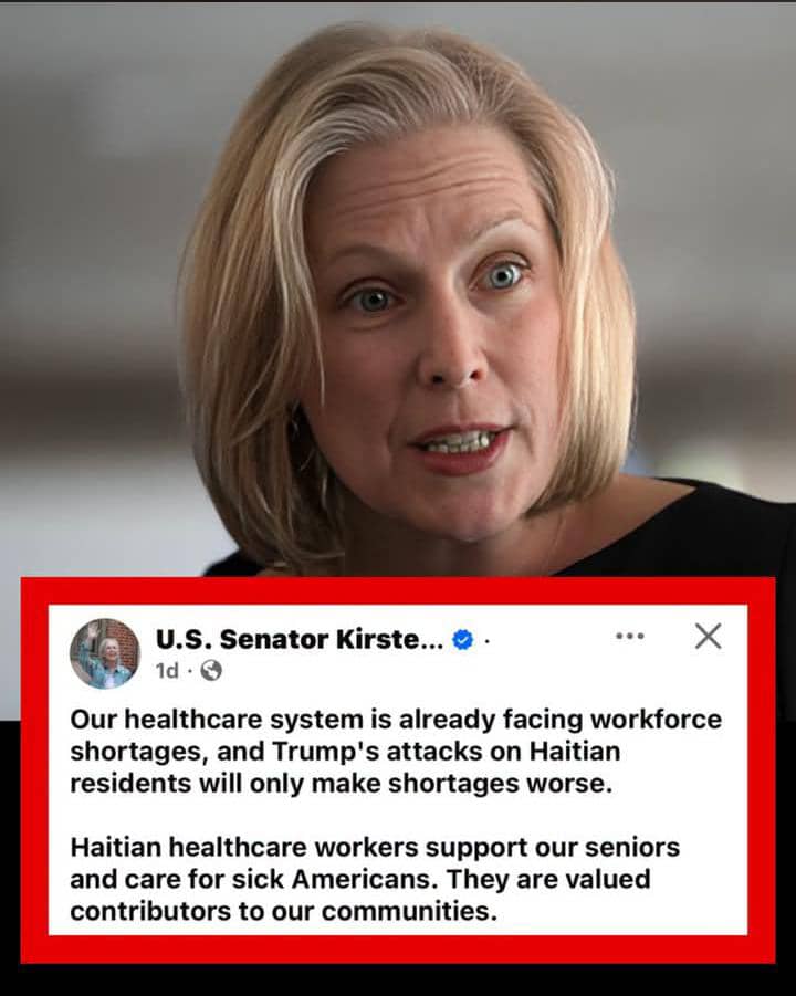 Gillibrand Warns Trump’s Haiti Policy Could Worsen America’s Health Care Worker Shortage