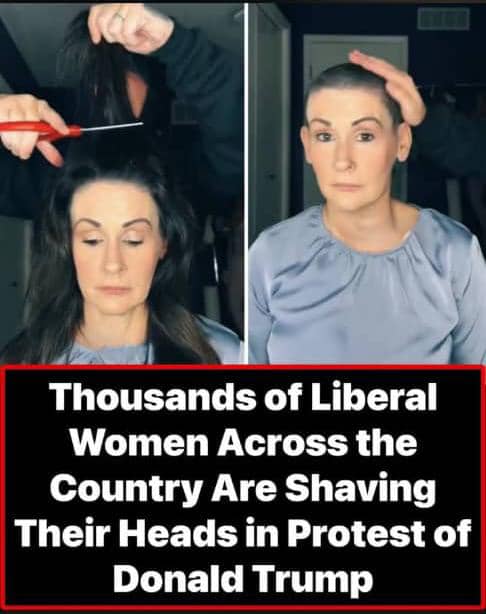 Women Are Shaving Their Heads to Protest Trump, but the Viral Story Is Bigger Than the Numbers
