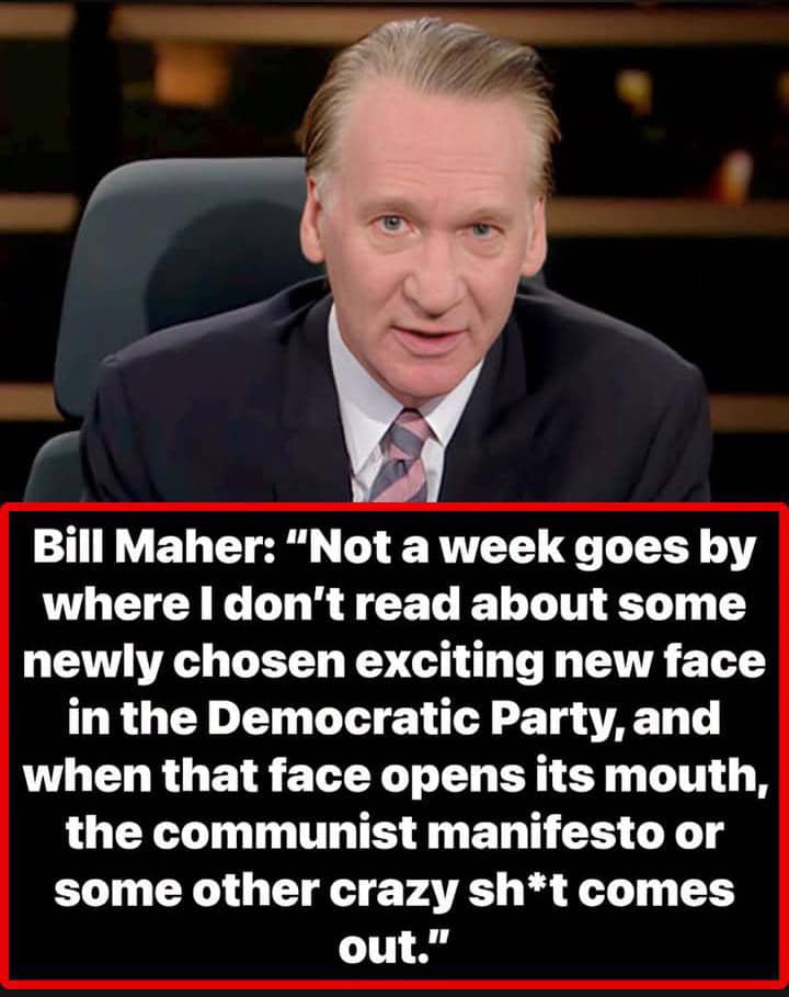 Bill Maher Warns Democrats About New Faces in the Party: “The Communist Manifesto or Some Other Crazy Sh*t Comes Out”
