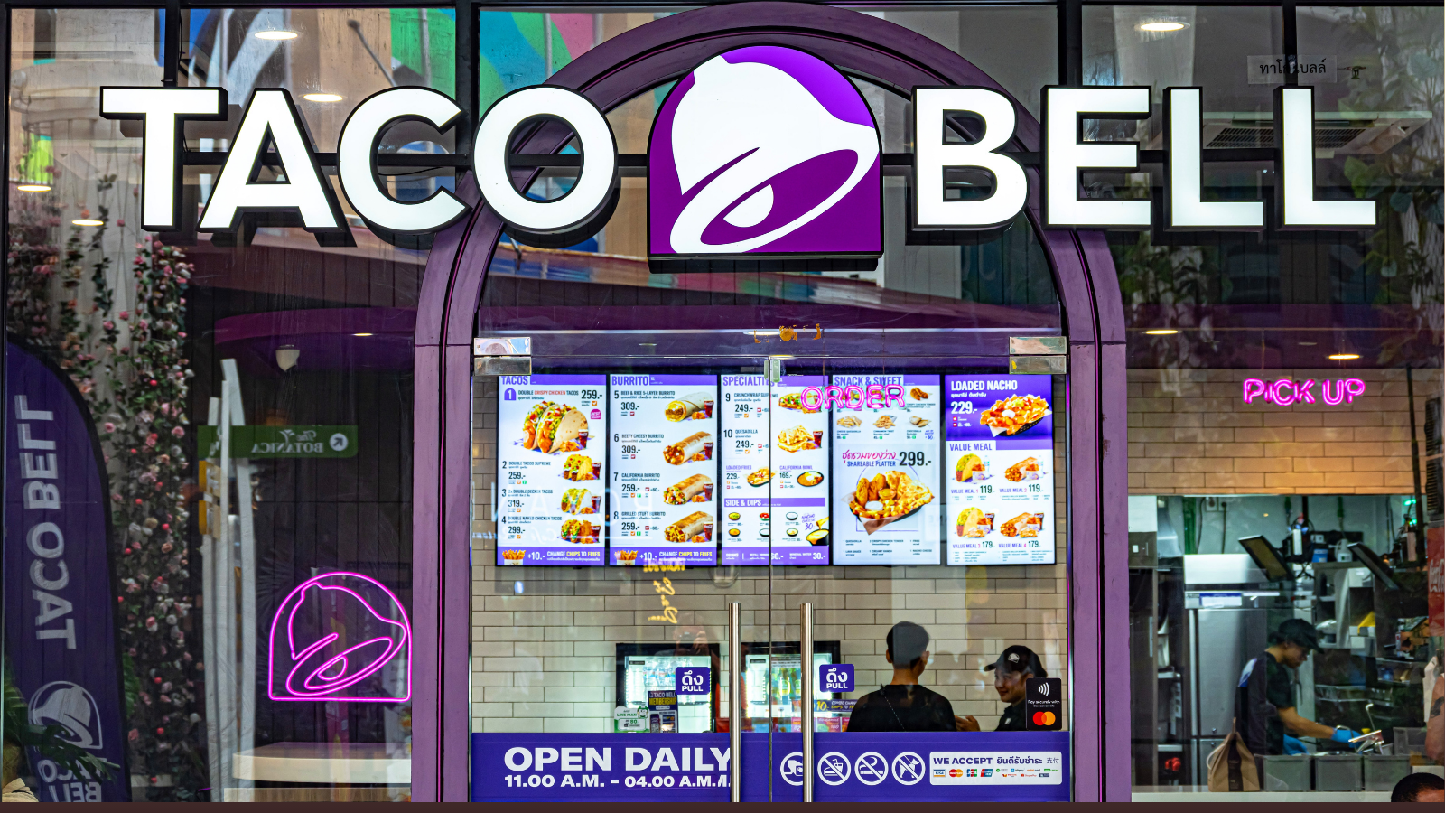 Taco Bell restaurant