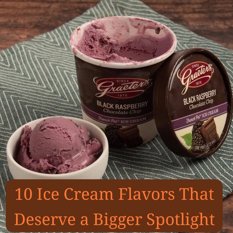 10 ice cream flavors that deserve a bigger spotlight&nbsp;