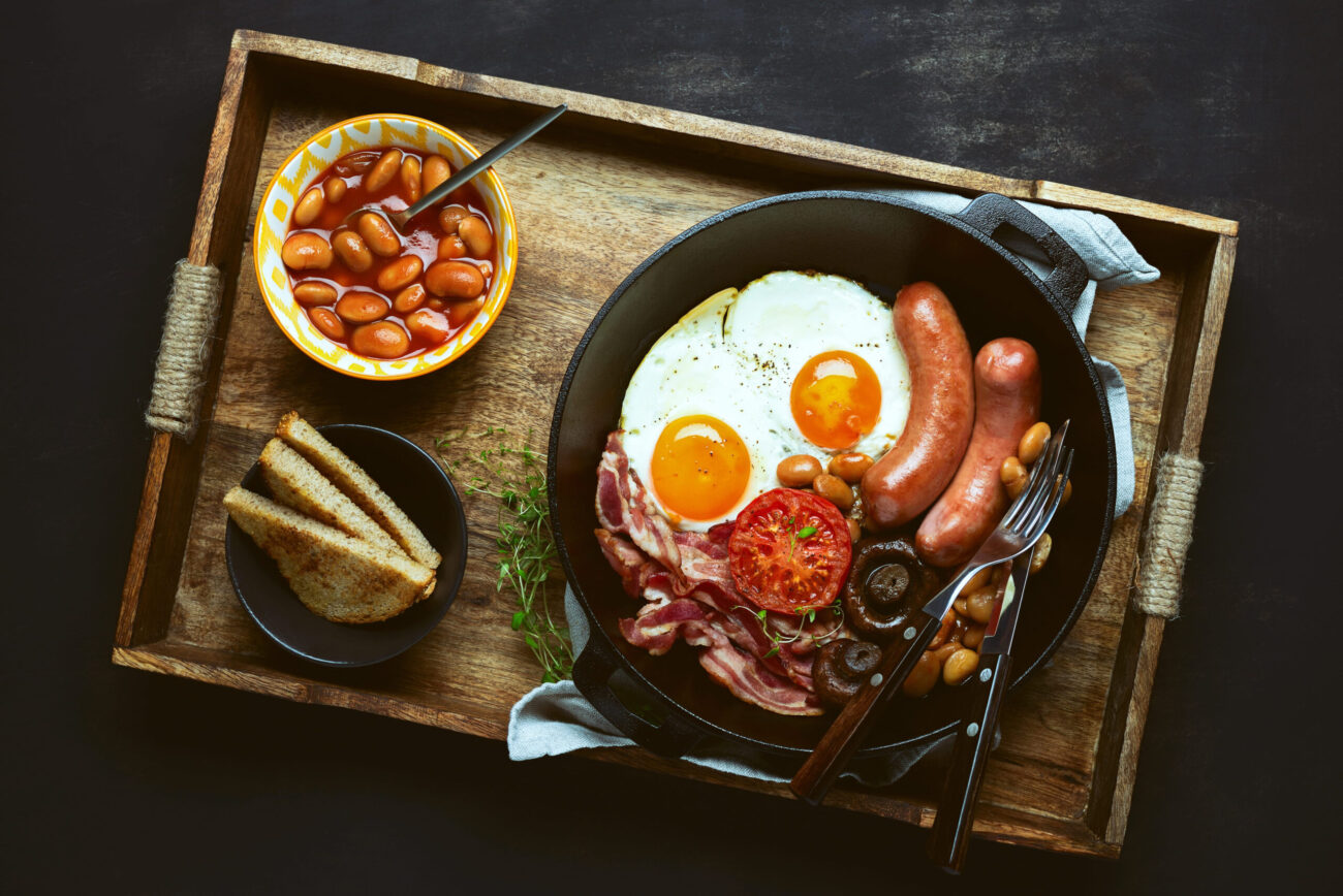 eggs, bacon, biscuits, pancakes, or other hearty dishes. Image Credit: fortyforks/ 123RF