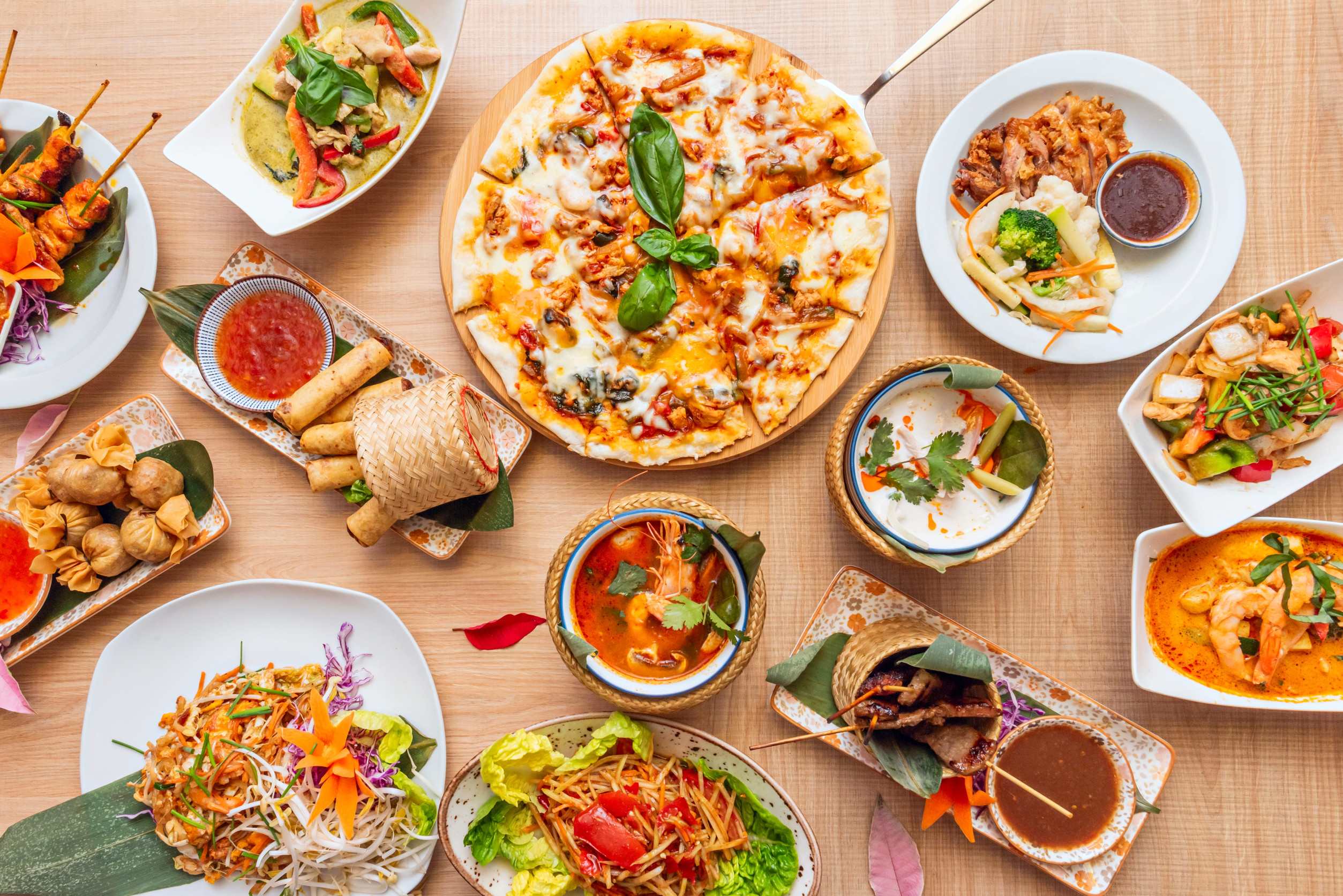 The most popular are green curry, red curry, and yellow curry. The paste is usually made with fresh ingredients such as chilies, garlic, shallots, lemongrass, galangal, and shrimp paste
