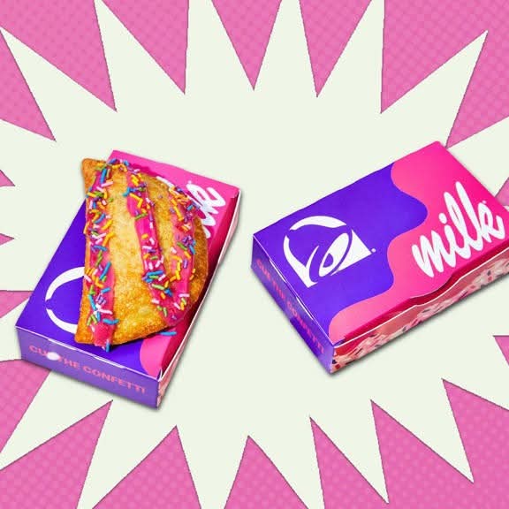 Taco Bell&rsquo;s Milk Bar Birthday Cake Empanada