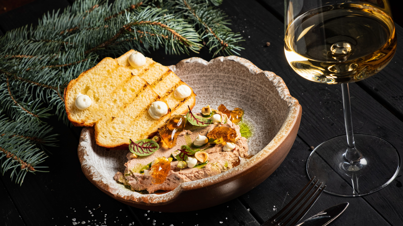 Canard Foie gras Pate made of the liver of a duck or goose with toasted bread slices. Image Credit: maxsheb/ 123RF